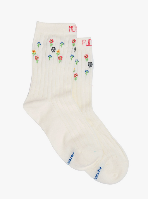 MF Skulls & Flowers Socks