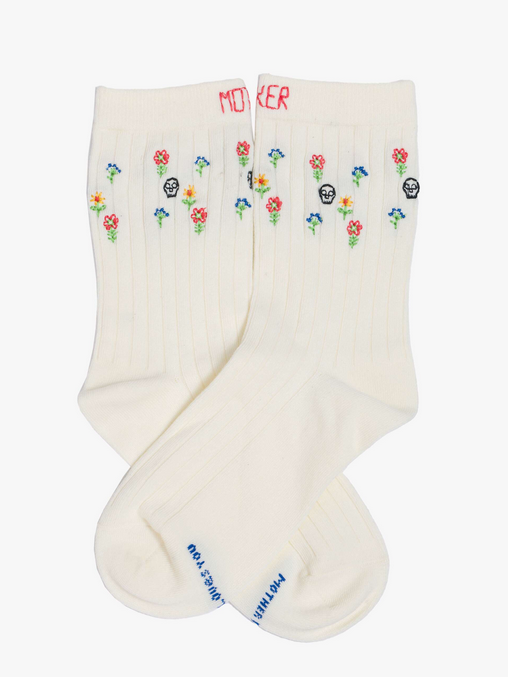 MF Skulls & Flowers Socks