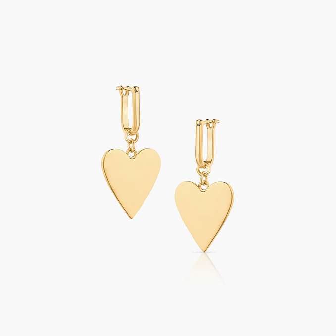 Amaya Heart Earrings