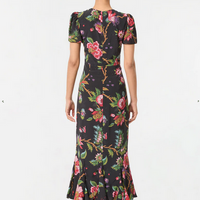 Lulani Ink Fleur Dress