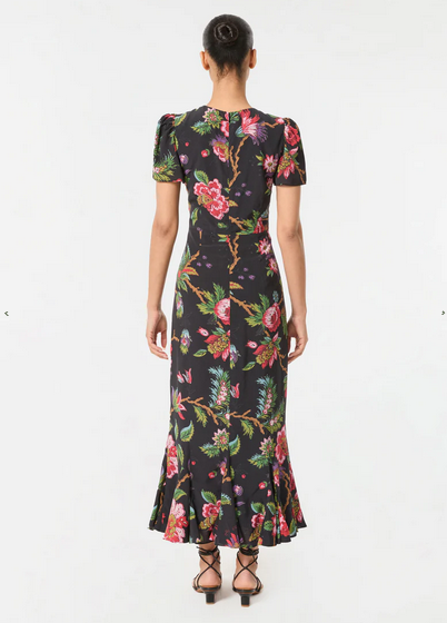 Lulani Ink Fleur Dress