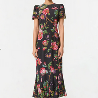 Lulani Ink Fleur Dress