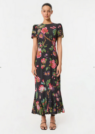 Lulani Ink Fleur Dress