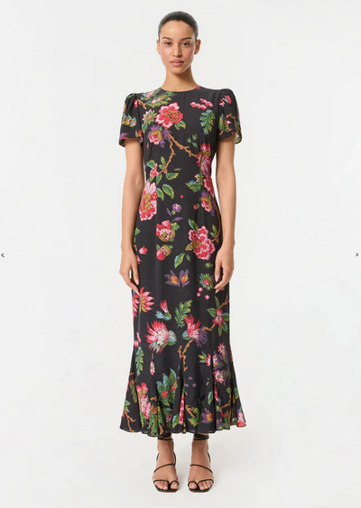 Lulani Ink Fleur Dress