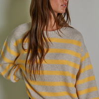 Oversized Striped Sweater