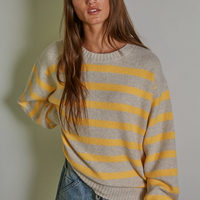 Oversized Striped Sweater