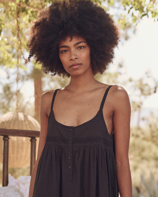 The Eyelet Ruffle Tank Night Dress