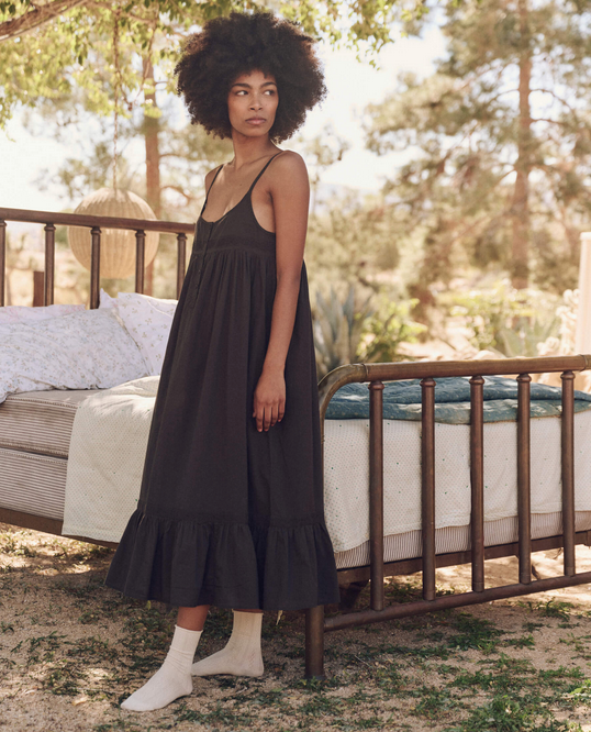 The Eyelet Ruffle Tank Night Dress