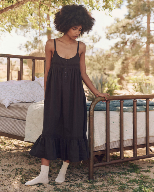 The Eyelet Ruffle Tank Night Dress