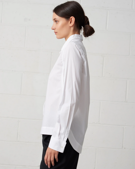 Cropped Collared Shirt