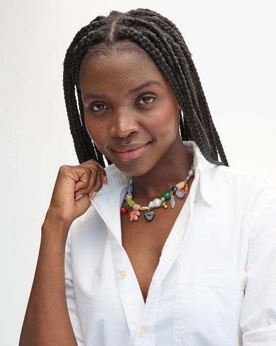 Beaded Statement Necklace