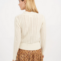 Pointelle Sweater