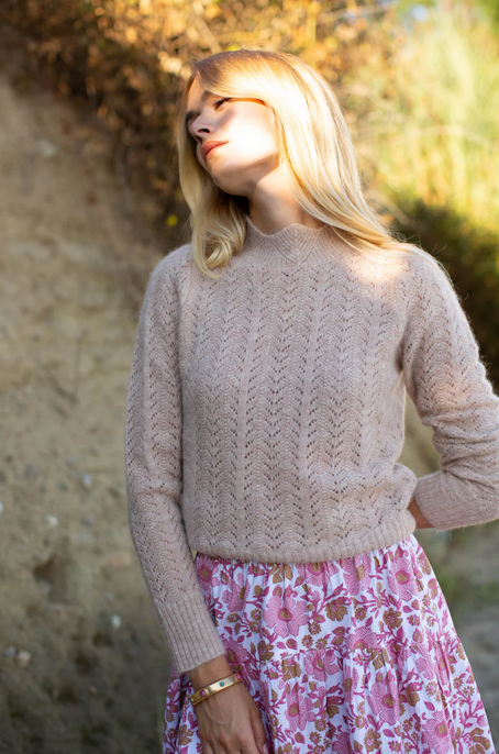 Pointelle Sweater