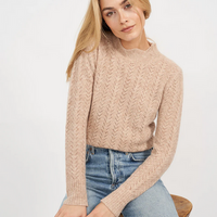 Pointelle Sweater