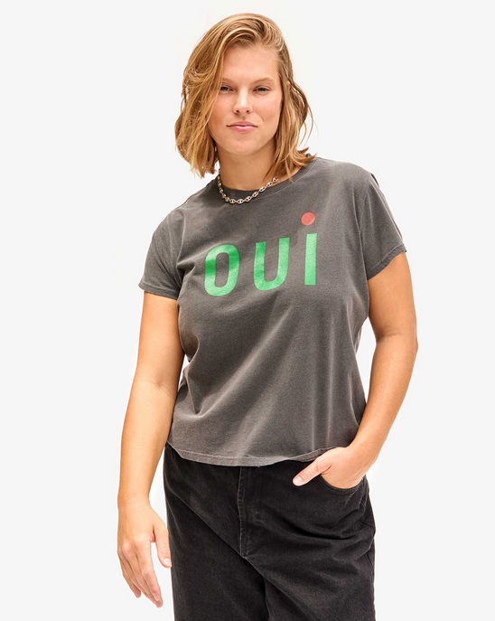 Faded Oui Tee