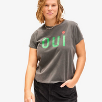 Faded Oui Tee