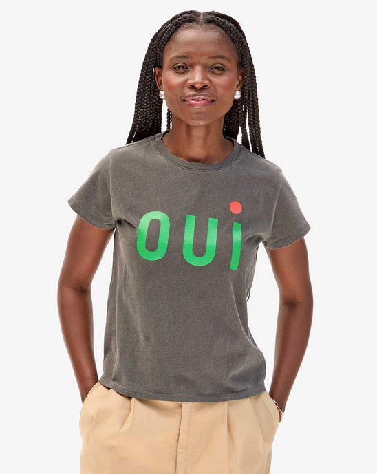 Faded Oui Tee