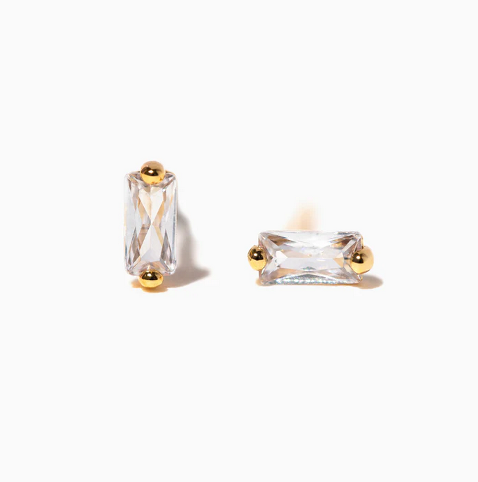 Mini Baguette Studs