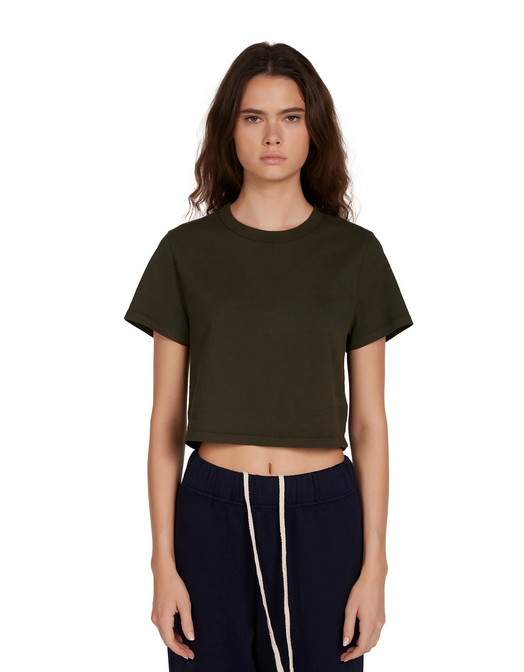 Daria Crop Jersey Tee