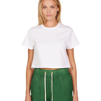 Daria Crop Jersey Tee