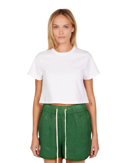 Daria Crop Jersey Tee