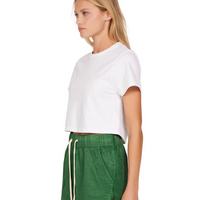 Daria Crop Jersey Tee