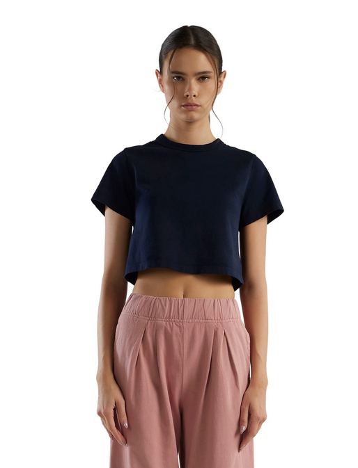 Daria Crop Jersey Tee