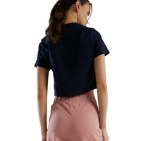 Daria Crop Jersey Tee