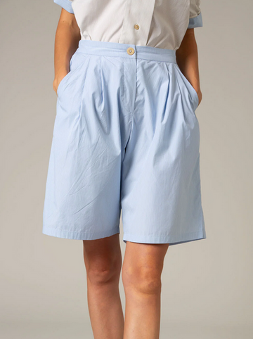 Lady Poplin Boxy Shorts