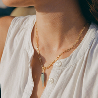 Fortuna Amazonite Charm