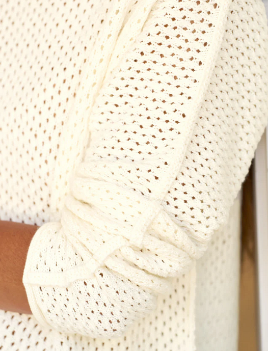 Monterey Pointelle Sweater