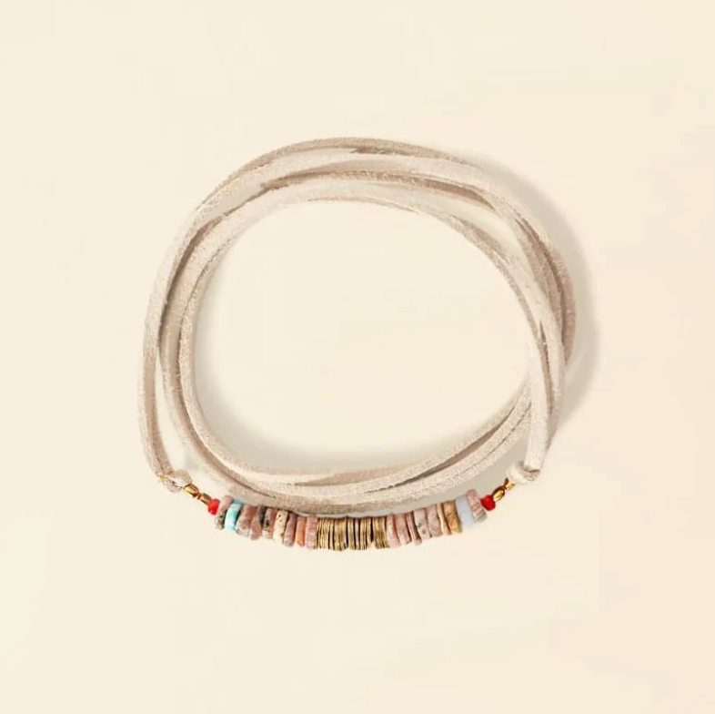 Cordyn Stone Wrap Bracelet