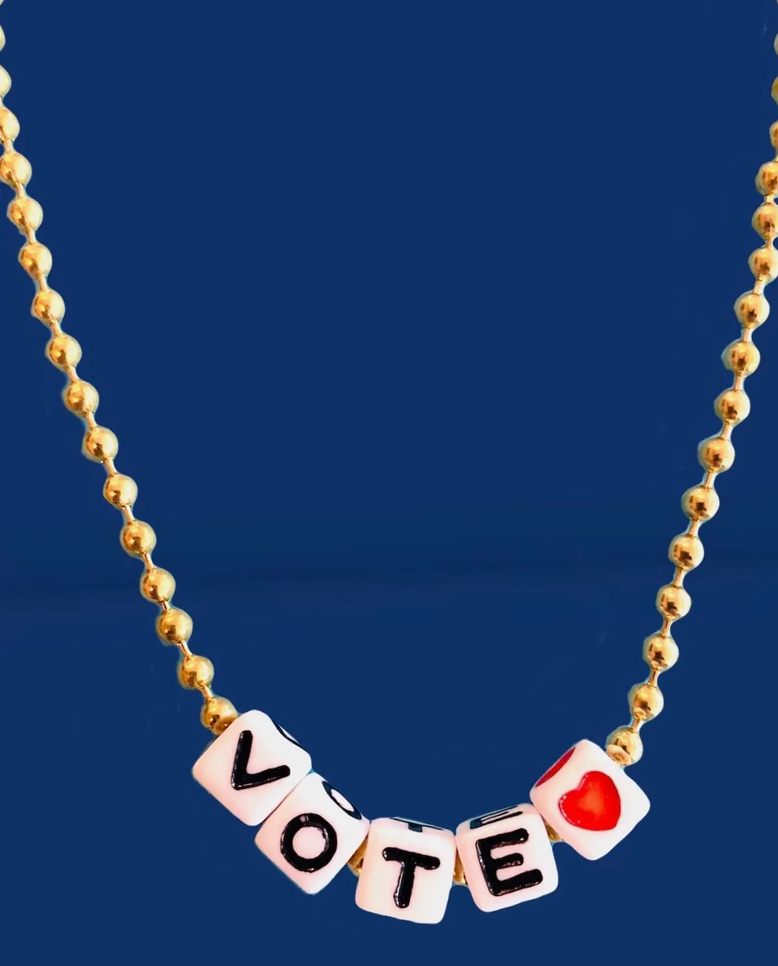 GL Vote Necklace