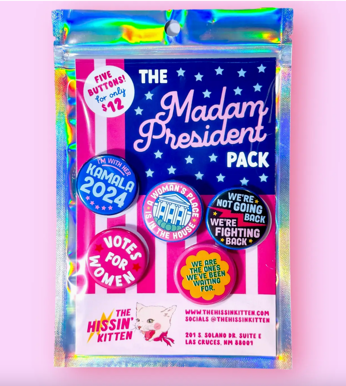 Madam President Pin Pack