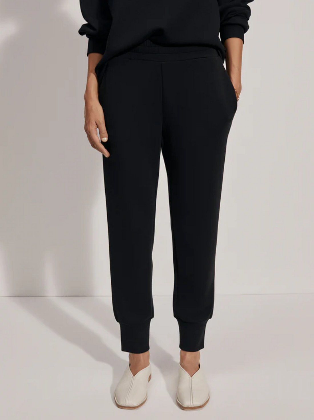 Slim Cuff Pant Black