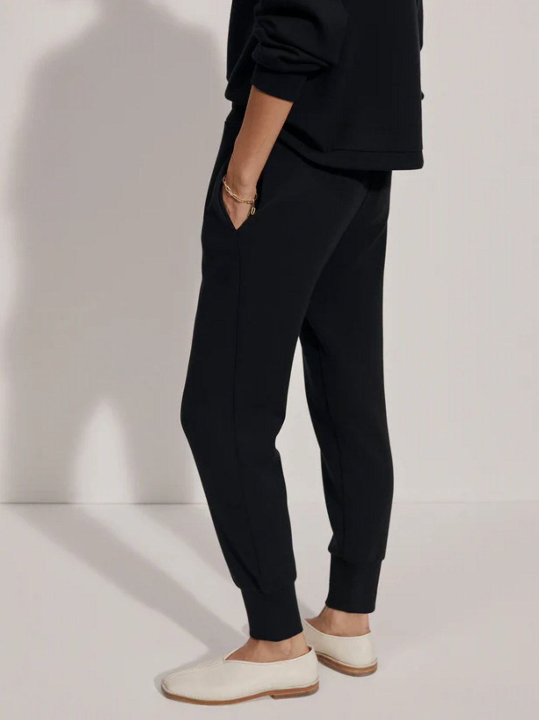 Slim Cuff Pant Black