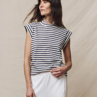 The Peak Shoulder Stripe Tee