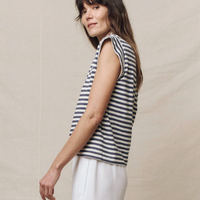 The Peak Shoulder Stripe Tee