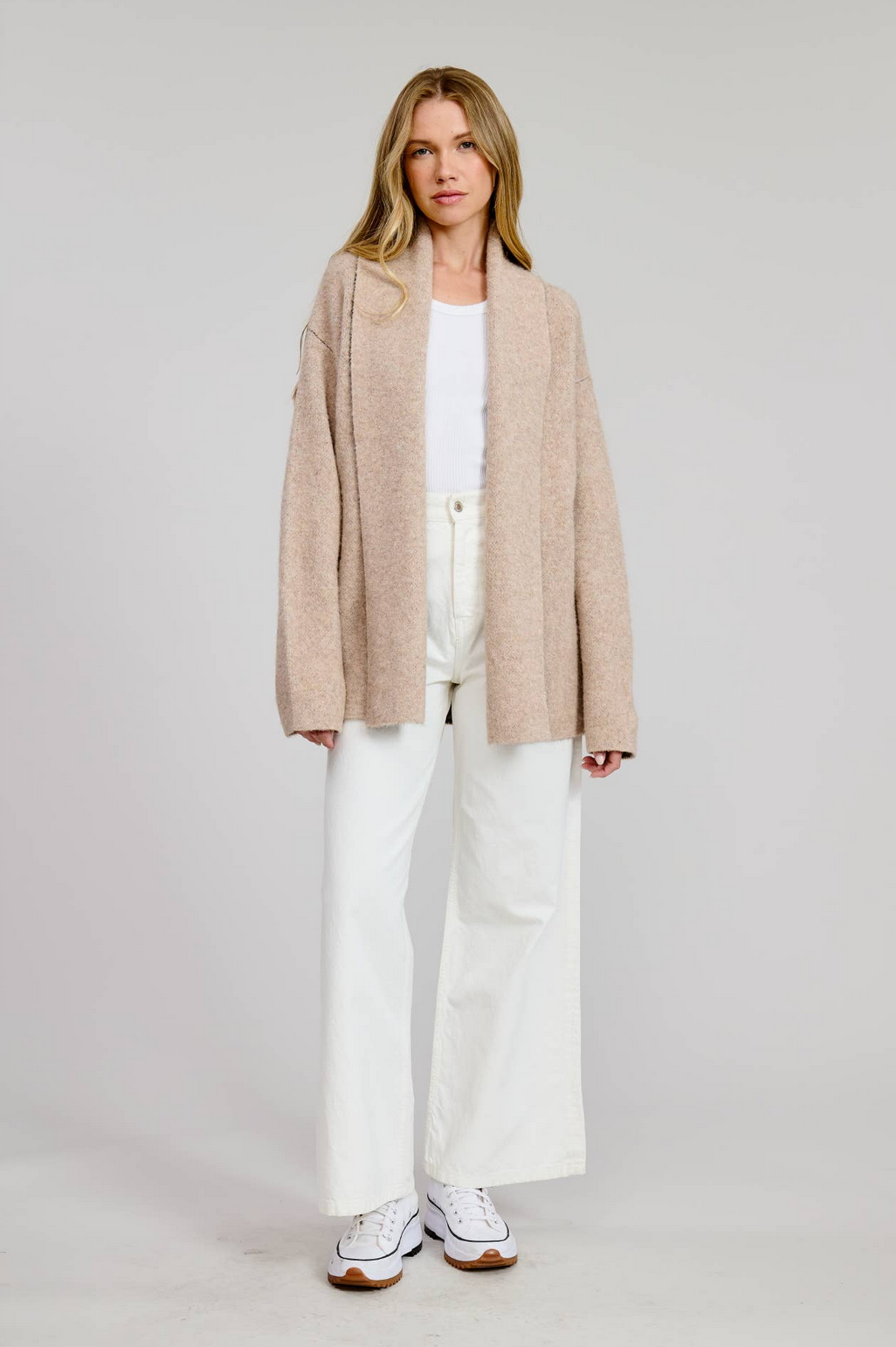 Puppy Jacquard Cardigan