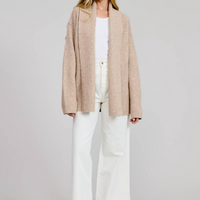 Puppy Jacquard Cardigan