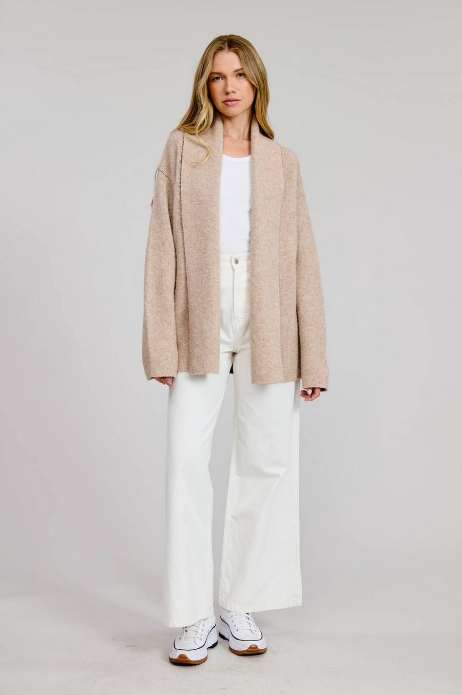 Puppy Jacquard Cardigan