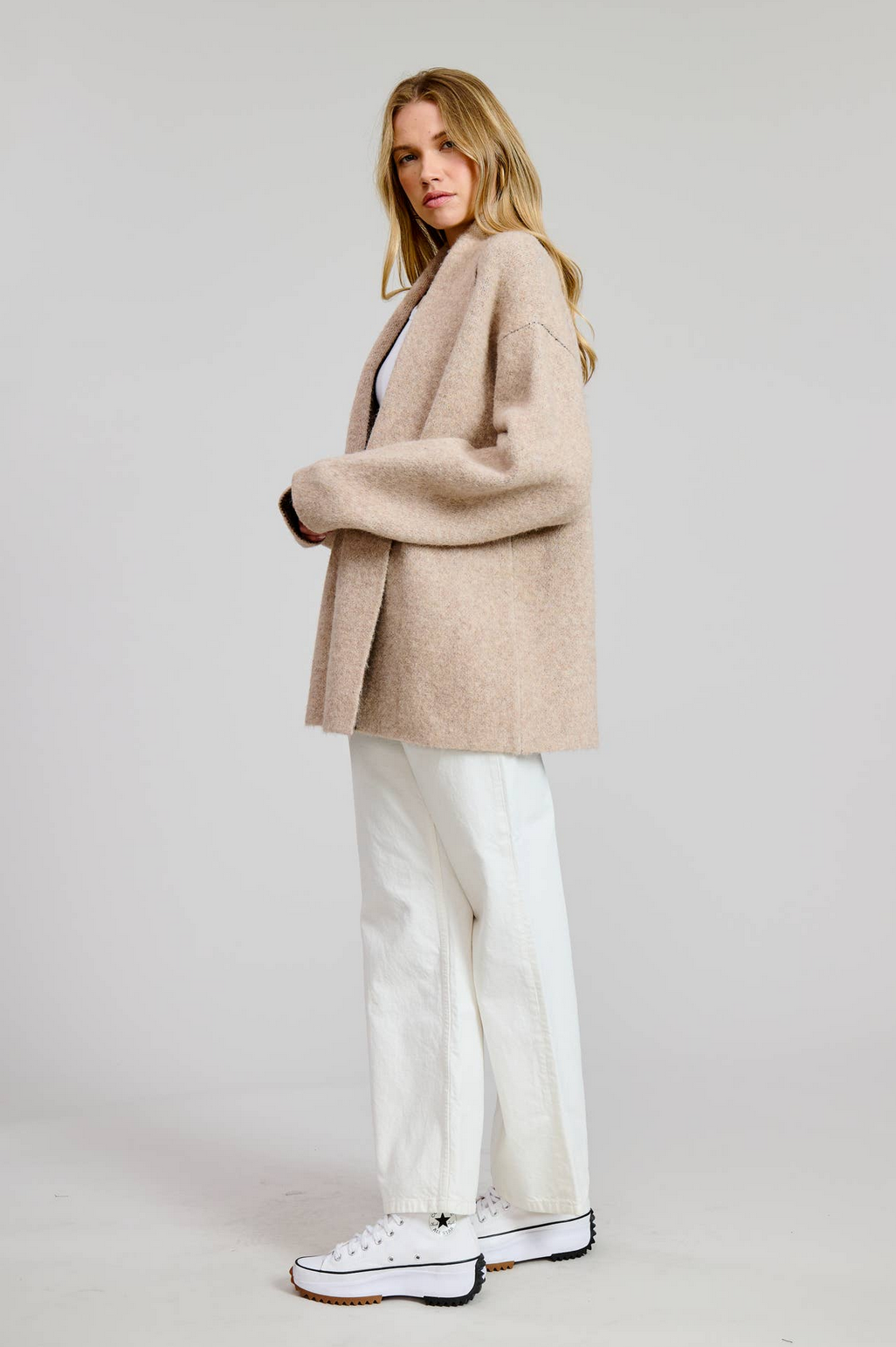 Puppy Jacquard Cardigan