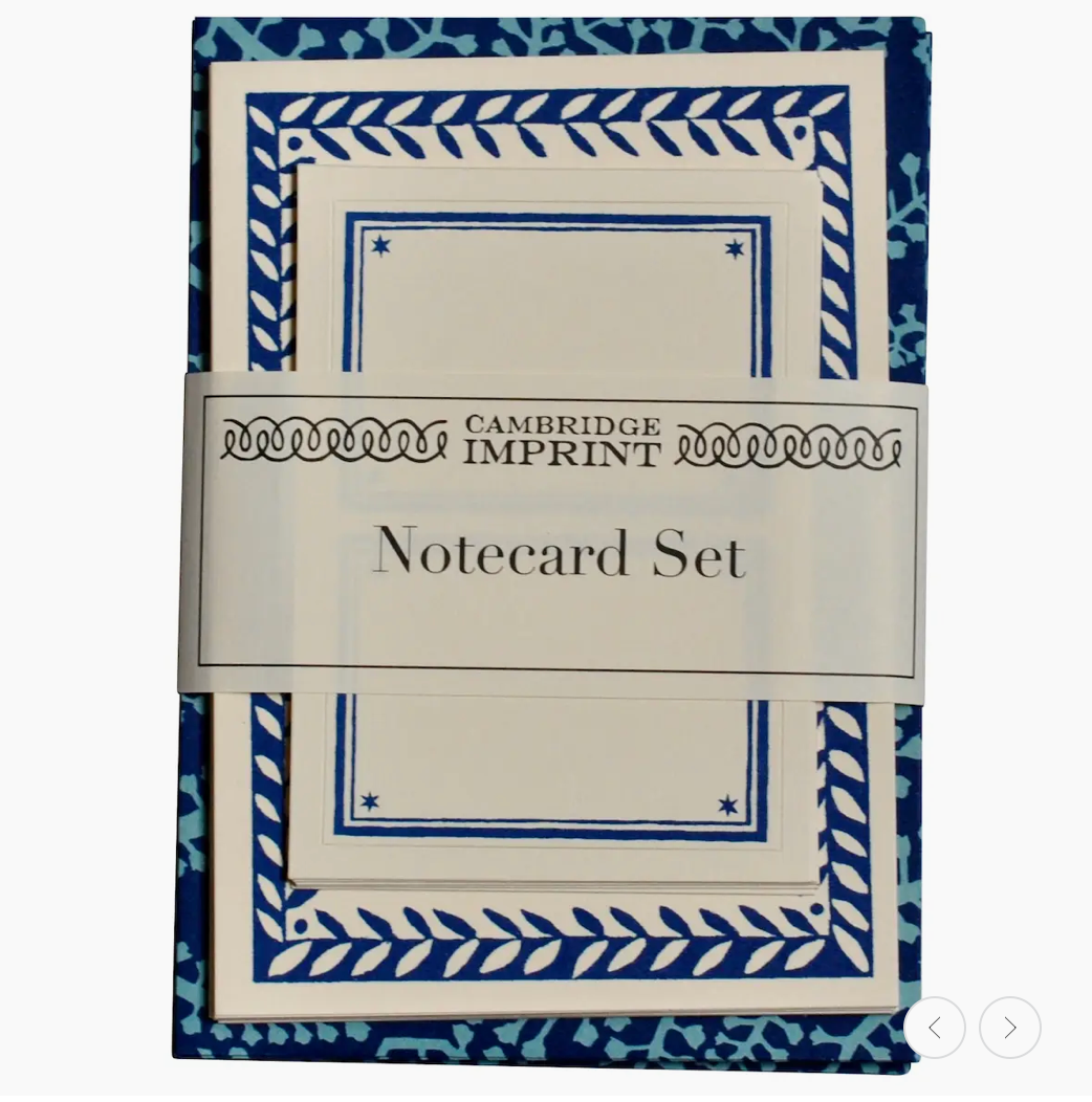 Patterned Notecard Set