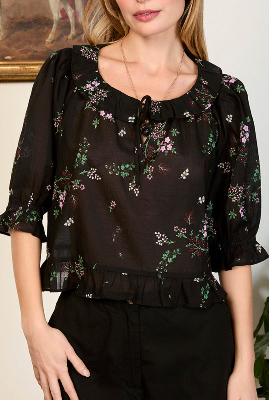 Thora Wildflower Top