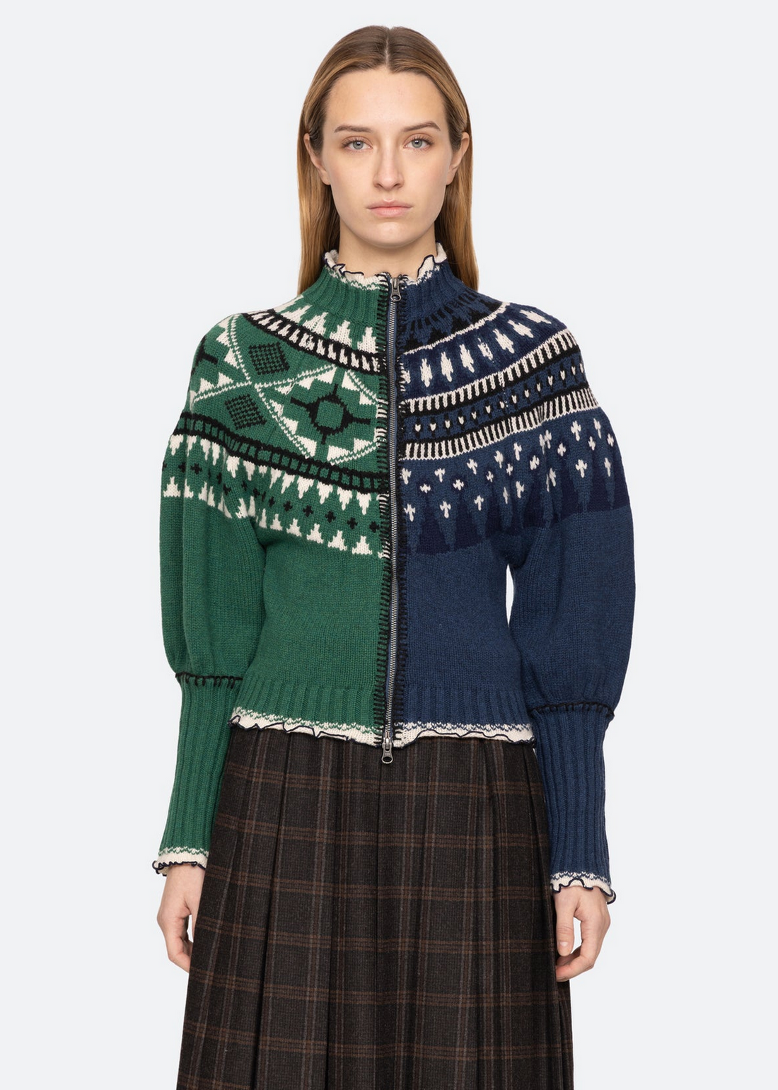 Linea Zip Front Cardigan