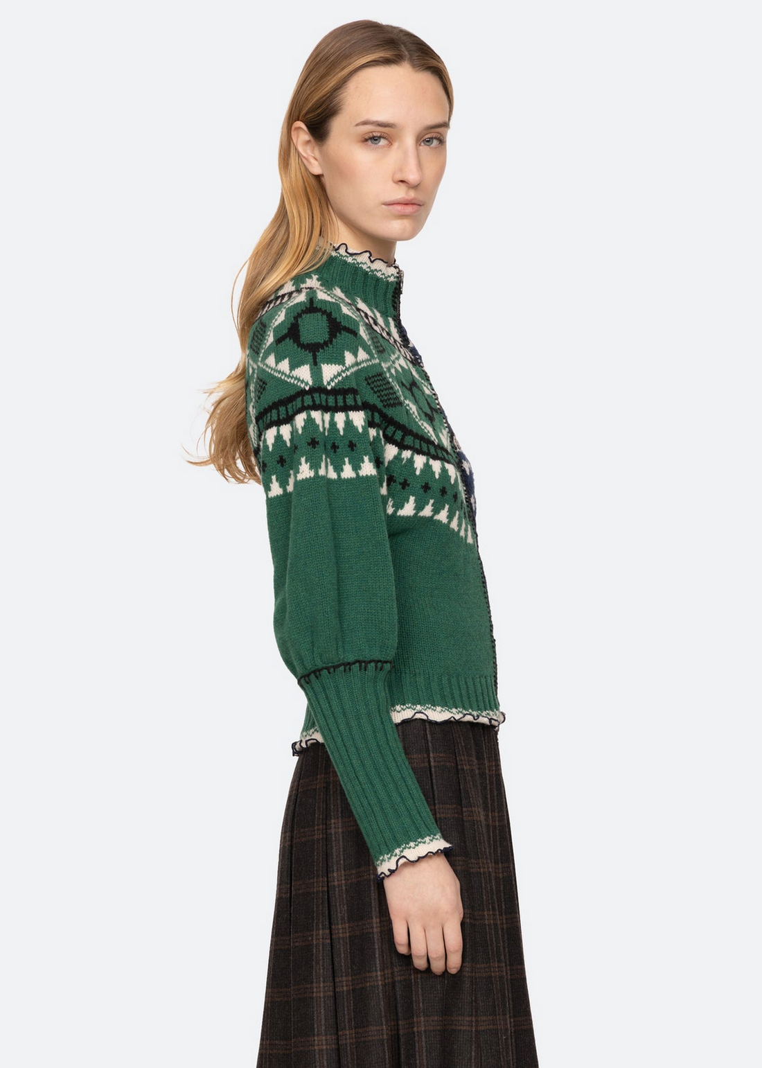 Linea Zip Front Cardigan