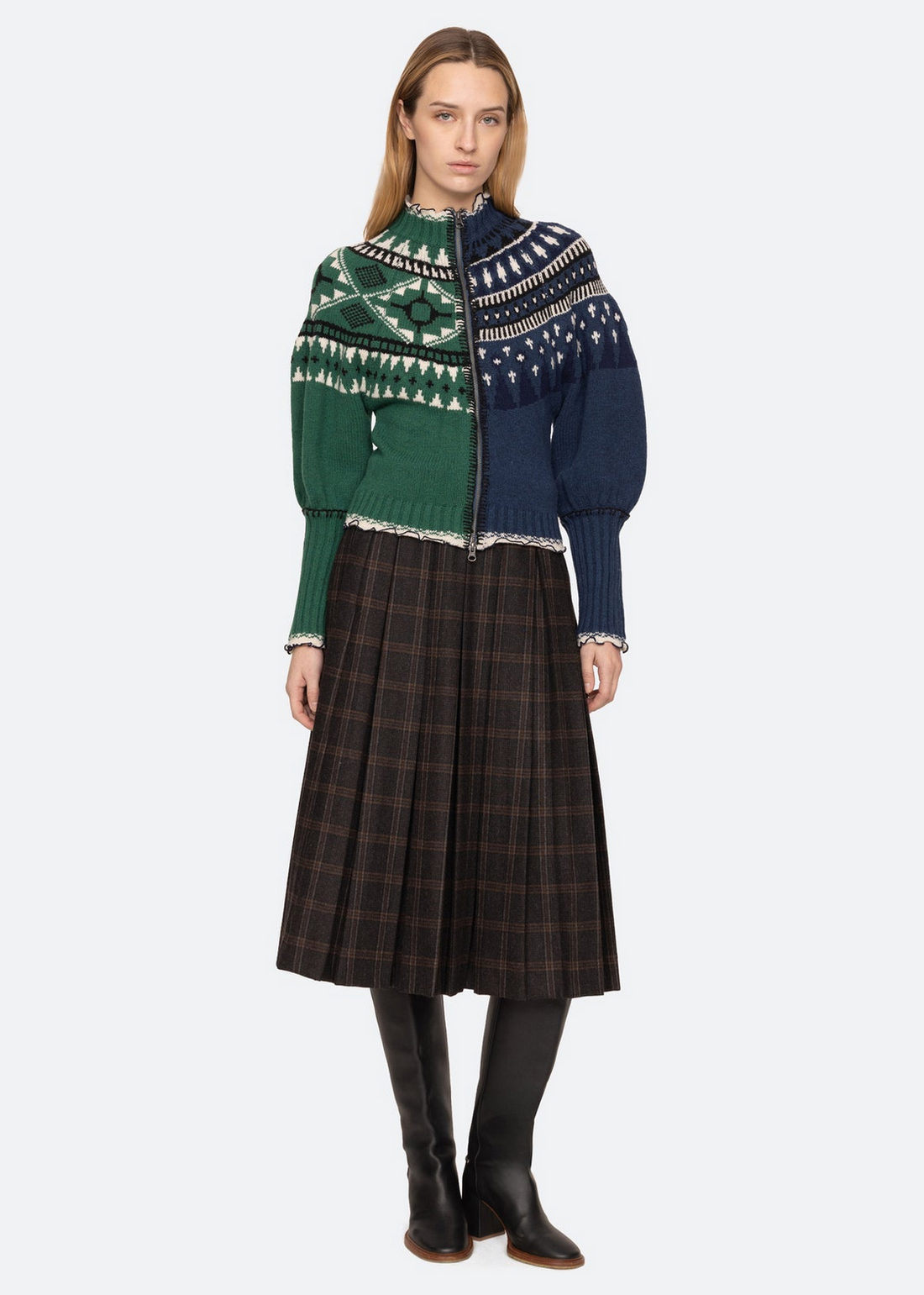 Linea Zip Front Cardigan