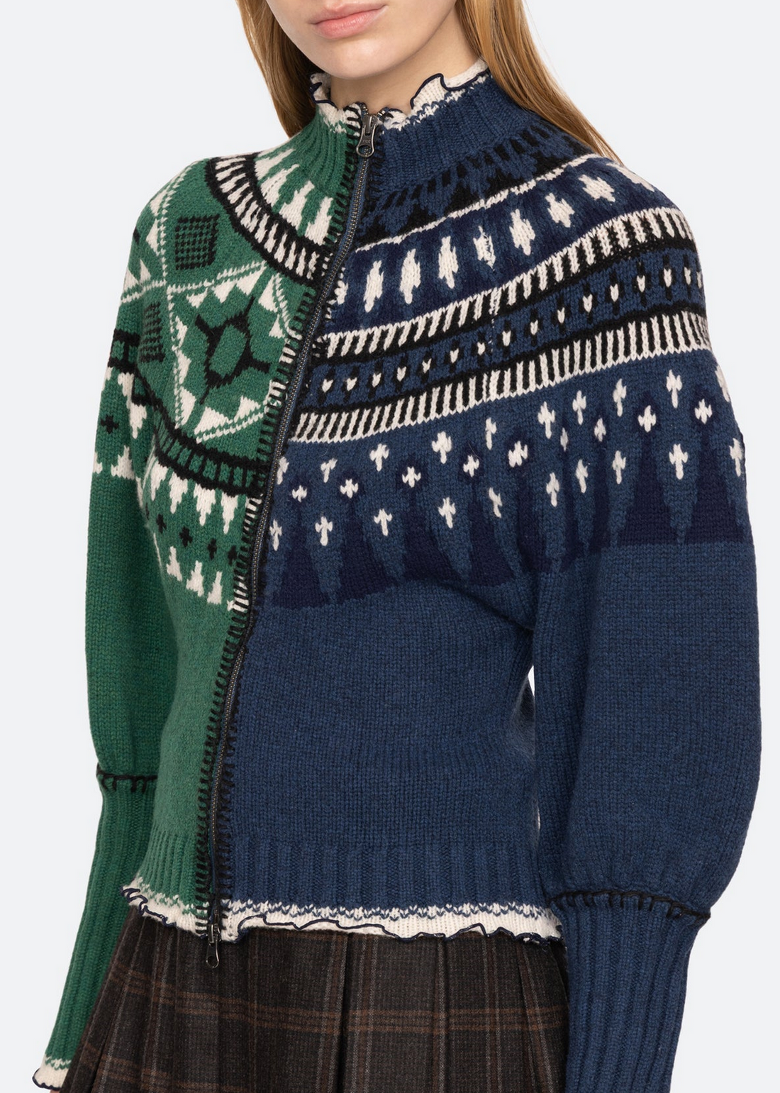 Linea Zip Front Cardigan