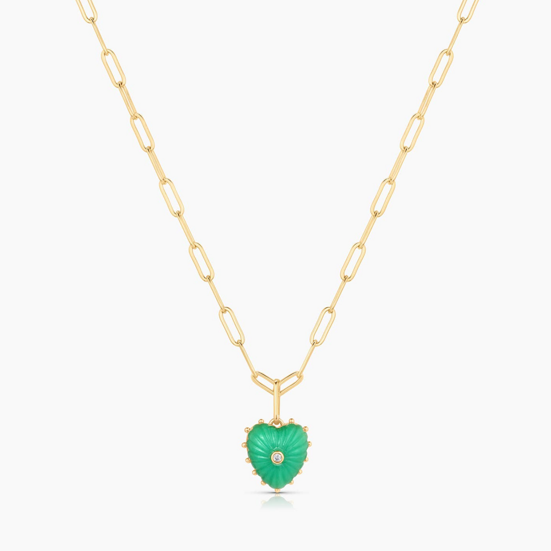 Isabel Chrysoprase Necklace