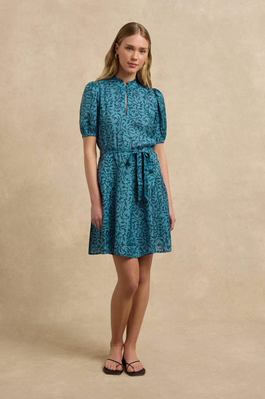 Gaia Indigo Dress
